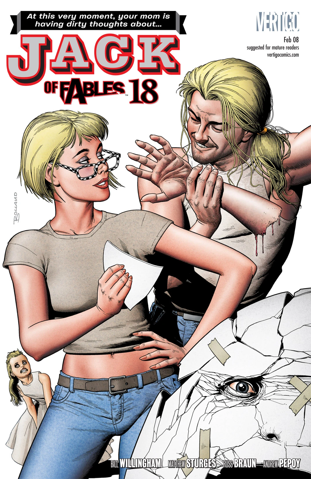 Jack of Fables #18 (DC, 2007 — Cover A) cover